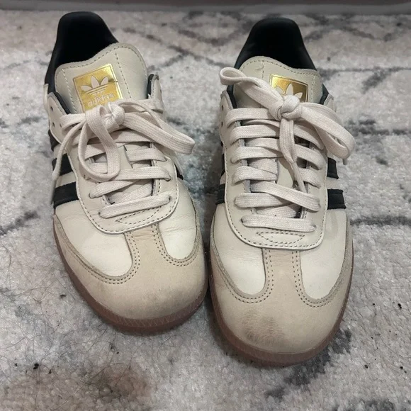 Adidas Samba cream white/core black size 8 - Picture 3 of 12